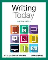 9780133970401-013397040X-Writing Today, Brief Edition Plus MyWritingLab with Pearson eText -- Access Card Package (3rd Edition)