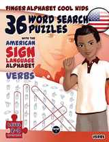 9783864691065-3864691060-36 Word Search Puzzles with the American Sign Language Alphabet: Verbs (Fingeralphabet Cool KIDS)