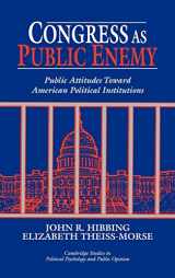 9780521482998-0521482992-Congress as Public Enemy: Public Attitudes toward American Political Institutions (Cambridge Studies in Public Opinion and Political Psychology)