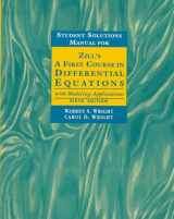 9780534955786-0534955789-Student Solutions Manual for Zill's First Course in Differential Equations with Modeling Applications