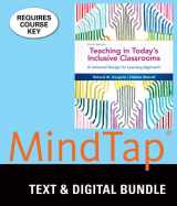 9781337124461-133712446X-Bundle: Teaching in Today’s Inclusive Classrooms: A Universal Design for Learning Approach, 3rd + MindTap Education, 1 term (6 months) Printed Access Card