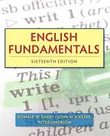 9780134016597-0134016599-English Fundamentals Plus MyLab Writing with eText -- Access Card Package (16th Edition)