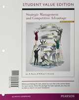 9780134135977-0134135970-Strategic Management and Competitive Advantage, Student Value Edition Plus 2014 MyLab Management with Pearson eText -- Access Card Package (5th Edition)
