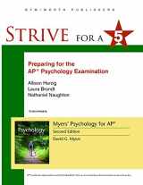 9781464156052-1464156050-Strive for 5: Preparing for the AP Psychology Examination