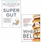 9789124221959-9124221953-William Davis 2 Books Collection Set (Super Gut And Wheat Belly)