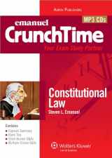 9780735599482-0735599483-Emanuel Crunchtime: Constitutional Law