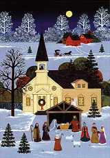9781593597238-1593597231-Country Nativity Holiday Boxed Cards (Christmas Cards, Holiday Cards, Greeting Cards) (Small Holiday Card)