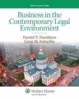 9781454816393-1454816392-Business in the Contemporary Legal Environment (Aspen College Series)