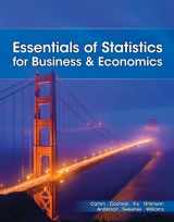 9780357716014-0357716019-Essentials of Statistics for Business and Economics
