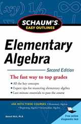 9780071745833-0071745831-Schaum's Easy Outline of Elementary Algebra, Second Edition