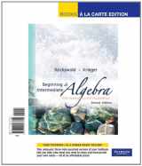 9780321577894-0321577892-Beginning and Intermediate Algebra With Applications and Visualization: Books a La Carte Edition