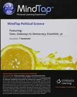 9781285858593-128585859X-MindTap Political Science, 1 term (6 months) Printed Access Card for Geer/Schiller/Segal/Glencross' Gateways to Democracy: An Introduction to American Government, The Essentials, 3rd
