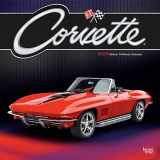9781975466770-1975466772-Corvette OFFICIAL | 2024 12 x 24 Inch Monthly Square Wall Calendar | BrownTrout | Chevrolet Motor Muscle Car