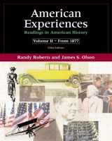 9780321086792-0321086791-American Experiences: Readings in American History, Volume II (5th Edition)