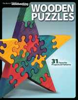 9781565234291-1565234294-Wooden Puzzles: 31 Favorite Projects and Patterns (Fox Chapel Publishing) Includes Interlocking, Freestanding, Travel-Size, Nested Animals, 3D, Layered Marquetry, Cryptex Puzzle Vault, a T-Rex, & More