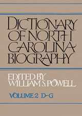 9780807816561-0807816566-Dictionary of North Carolina Biography: Vol. 2, D-G
