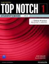 9780137332328-0137332327-Top Notch Level 1 Student's Book & eBook with with Online Practice, Digital Resources & App