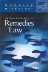 9780314911568-0314911561-Principles of Remedies Law (Concise Hornbook Series)