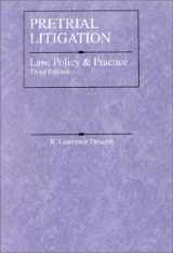 9780314254375-0314254374-Pretrial Litigation: Law, Policy and Practice (American Casebook Series)