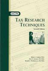 9780870516153-0870516159-Tax Research Techniques