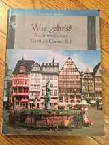 9781305286153-1305286154-Wie Geht's? An Introductory German Course 101