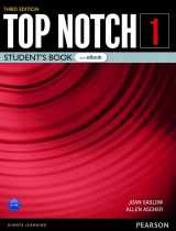 9780137332229-013733222X-Top Notch Level 1 Student's Book & eBook with Digital Resources & App