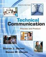 9780134017174-013401717X-Technical Communication: Process and Product Plus MyWritingLab with eText -- Access Card Package (8th Edition)