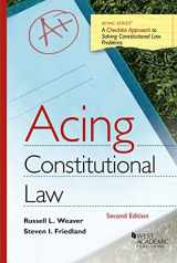 9781636591780-1636591787-Acing Constitutional Law (Acing Series)