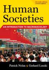 9781594515781-1594515786-Human Societies: An Introduction to Macrosociology