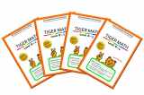 9781944257095-1944257098-Tiger Math Level B set for Grade 1 (Self-guided Math Tutoring Series - Elementary Math Workbook)