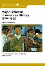 9780547149059-0547149050-Major Problems in American History, 1920-1945: Documents and Essays (Major Problems in American History Series)