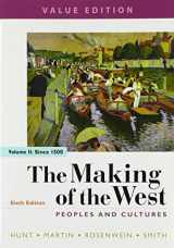 9781319105020-1319105025-The Making of the West, Value Edition, Volume 2: Peoples and Cultures