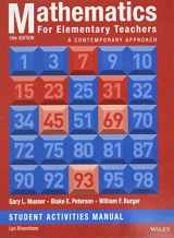 9781118679043-1118679040-Mathematics for Elementary Teachers: A Contemporary Approach 10e Student Activity Manual