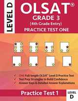 9781948255684-1948255685-OLSAT Grade 3 (4th Grade Entry) Level D: Practice Test One Gifted and Talented Prep Grade 2 for Otis Lennon School Ability Test