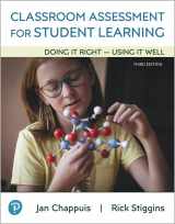 9780135185575-0135185572-Classroom Assessment for Student Learning: Doing It Right - Using It Well