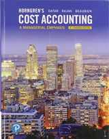 9780134453736-0134453735-Horngren's Cost Accounting: A Managerial Emphasis, Eighth Canadian Edition