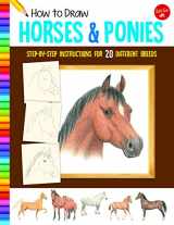 9781633227484-1633227480-How to Draw Horses & Ponies: Step-by-step instructions for 20 different breeds (Learn to Draw)