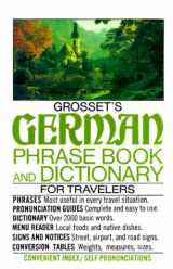9780399507939-0399507930-Grosset's german phrase book and dictionary for travelers