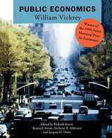 9780521597630-0521597633-Public Economics: Selected Papers by William Vickrey