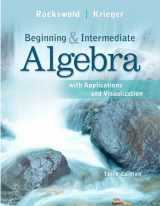 9780321729453-0321729455-Beginning and Intermediate Algebra with Applications & Visualization Plus NEW MyMathLab with Pearson eText -- Access Card Package (3rd Edition)