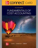 9781264464685-1264464681-FUNDAMENTALS OF COST ACCT.-CONNECT