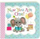 9781680522068-168052206X-Now You Are One: Little Bird Greetings, Greeting Card Board Book with Personalization Flap, 1st Birthday Gifts for One Year Olds