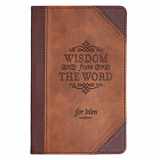 9781432131913-1432131915-Wisdom From The Word For Men Devotional, Brown Vegan Leather