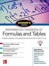 9781260010534-1260010538-Schaum's Outline of Mathematical Handbook of Formulas and Tables, Fifth Edition (Schaum's Outlines)
