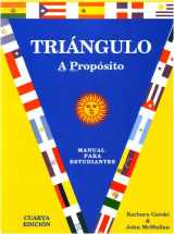 9781877653896-1877653896-Triangulo: A Proposito, Manual para estudiante, Cuarta edicion, (Spanish Edition)