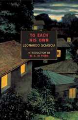 9780940322523-0940322528-To Each His Own (New York Review Books Classics)