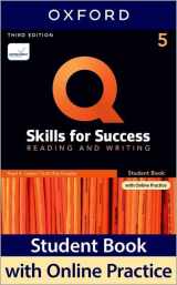 9780194903967-0194903966-Q Skills for Success Reading and Writing, 5th Level 3rd Edition Student book and IQ Online Access