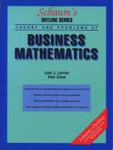 9780070372122-0070372128-Schaum's Outline of Theory and Problems of Business Mathematics (Schaum's Outlines)