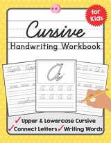 9781089138884-1089138881-Cursive Handwriting Workbook for Kids: A Beginning Cursive Writing Practice Book for Kids Beginners (TueBaah Handwriting Workbook)