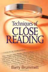 9781412972659-1412972655-Techniques of Close Reading